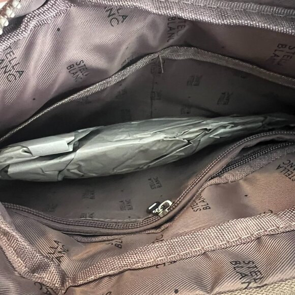 Stella Taupe Multi-Pocket Crossbody Bag - Picture 5 of 5